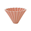 Origami - keramický dripper S - růžový